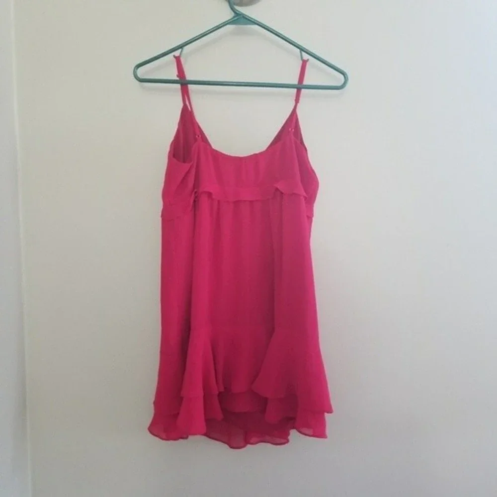 Red BCBG Floaty Dress - Picture 2 of 3